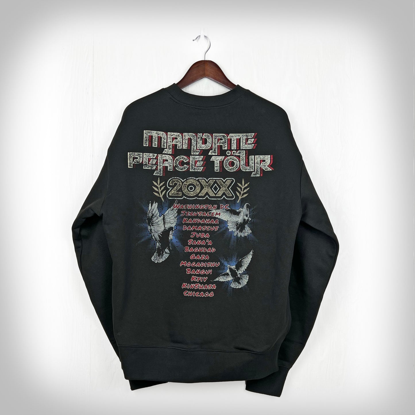 Mandate Crewneck - Vintage Black