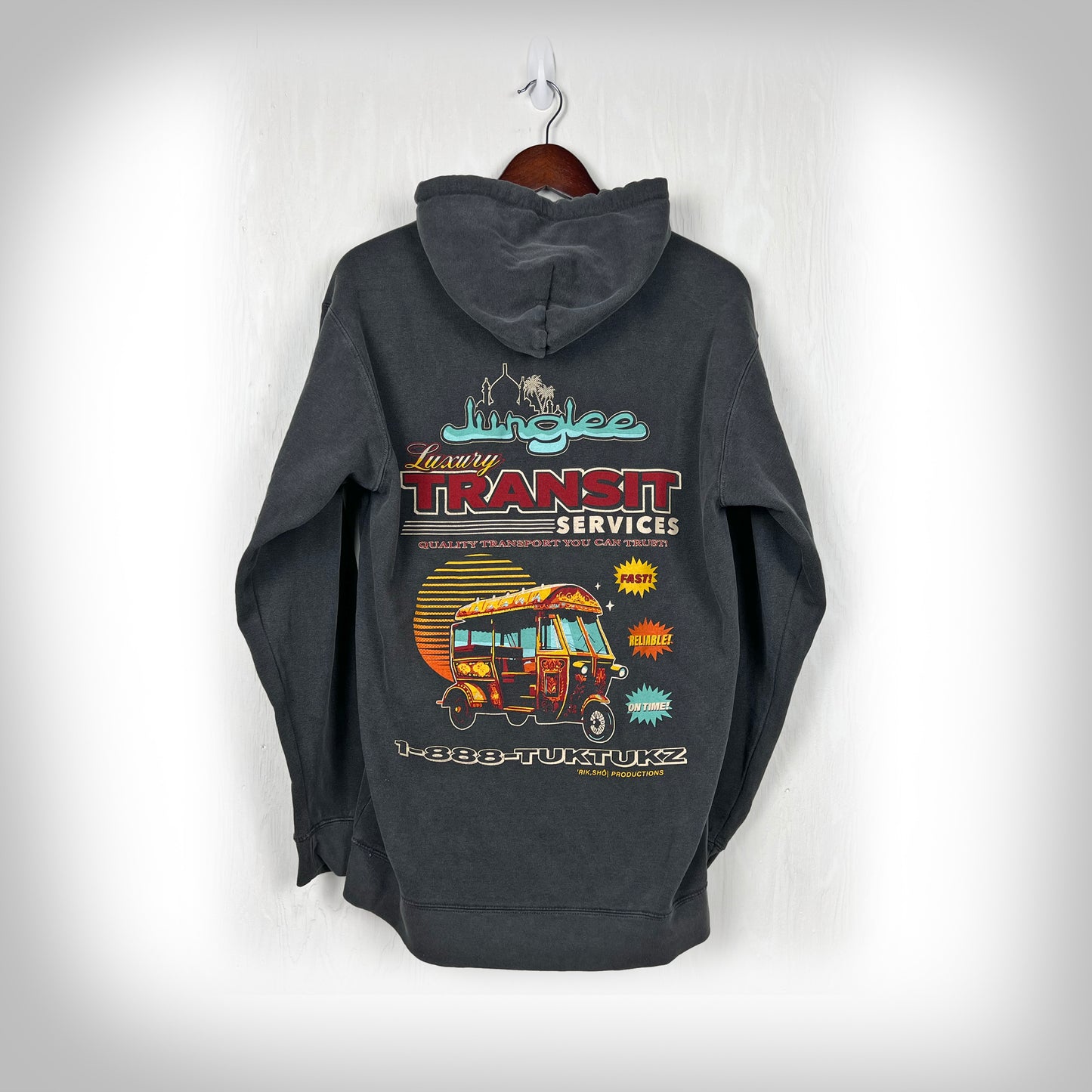 Lux Transport Hoodie - Pepper