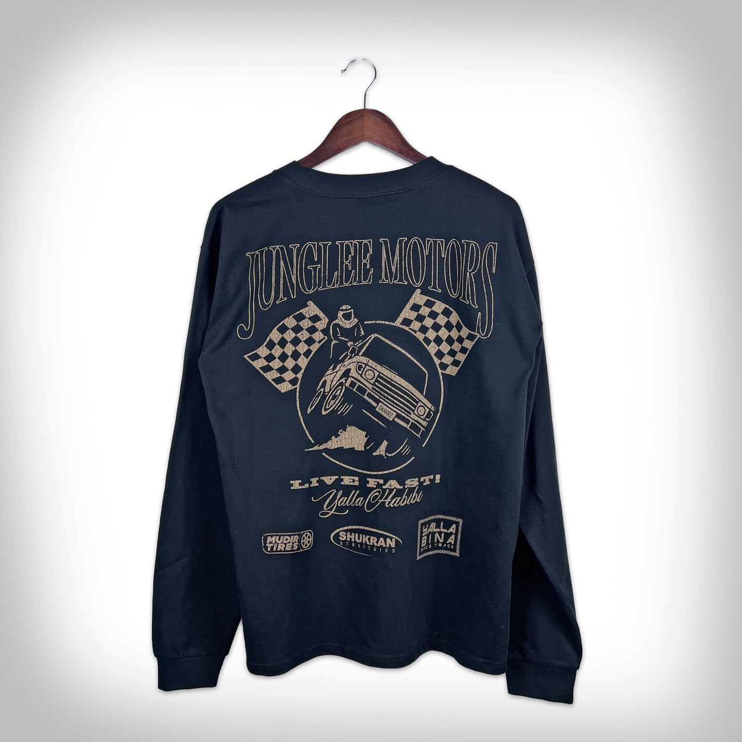 Saudi Drift Long Sleeve - Black
