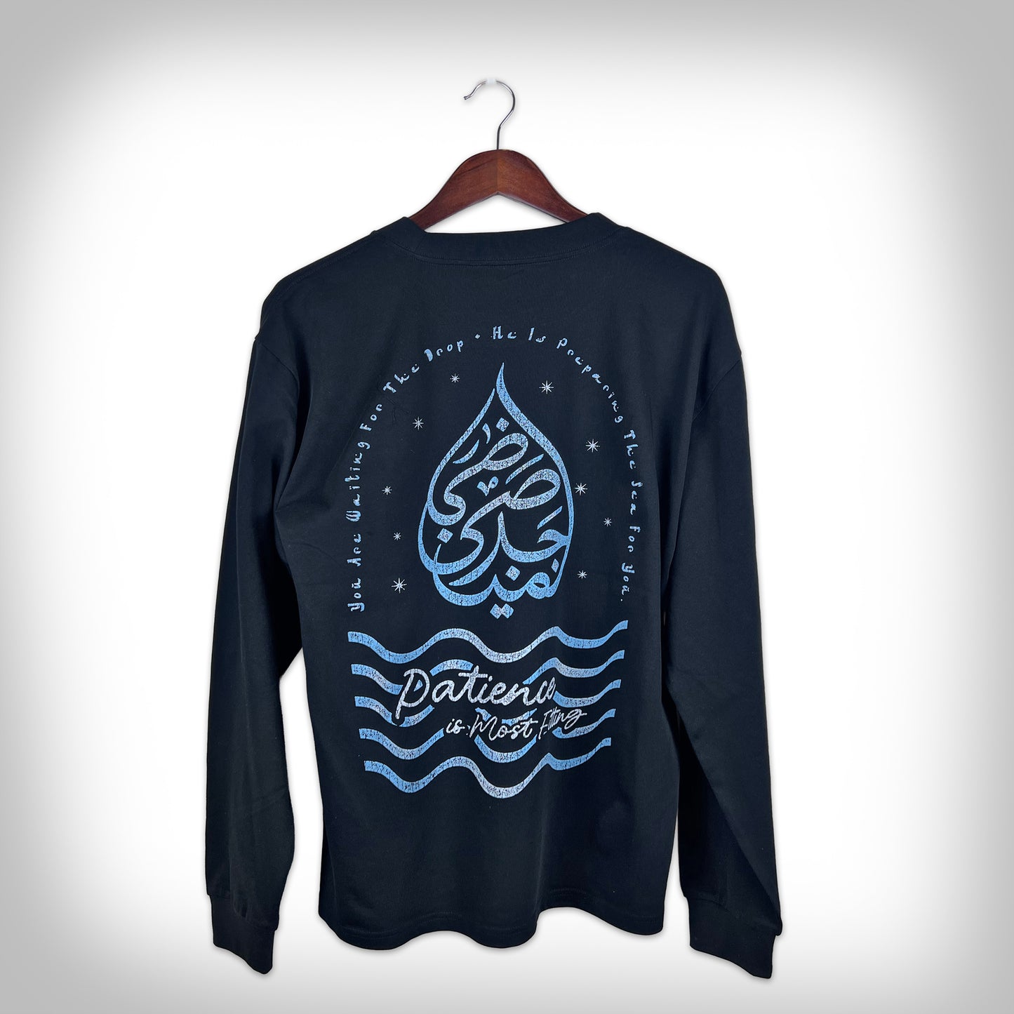 Sabr Drip Long Sleeve - Black