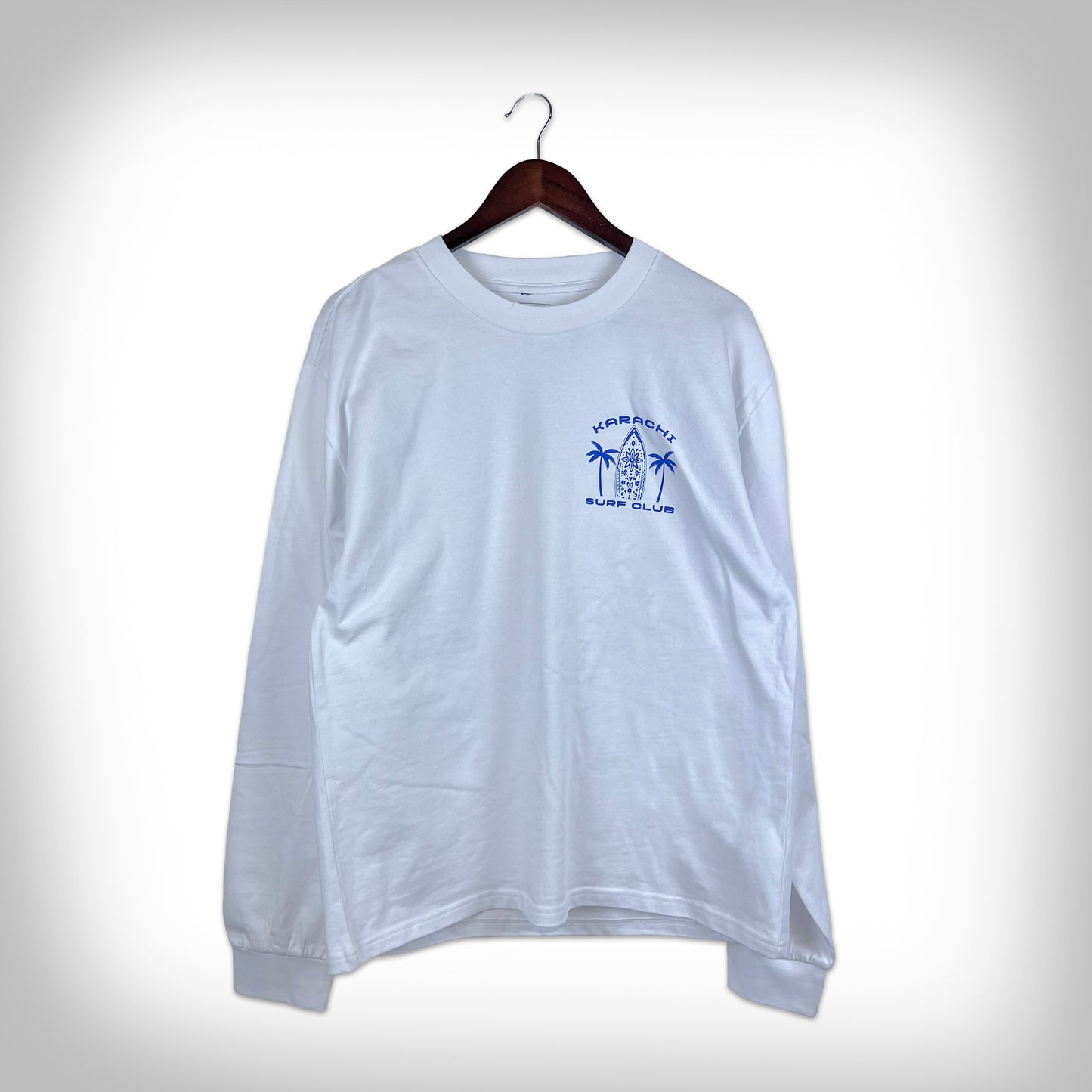 Karachi Surf Club Long Sleeve - White